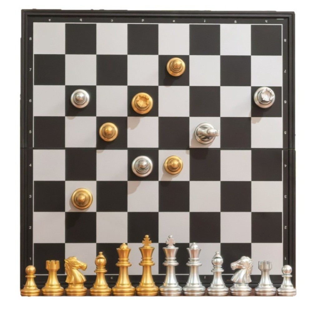 Magnetic Travel Chess - 범용 25/32cm 체스판, 자석 체스 세트,