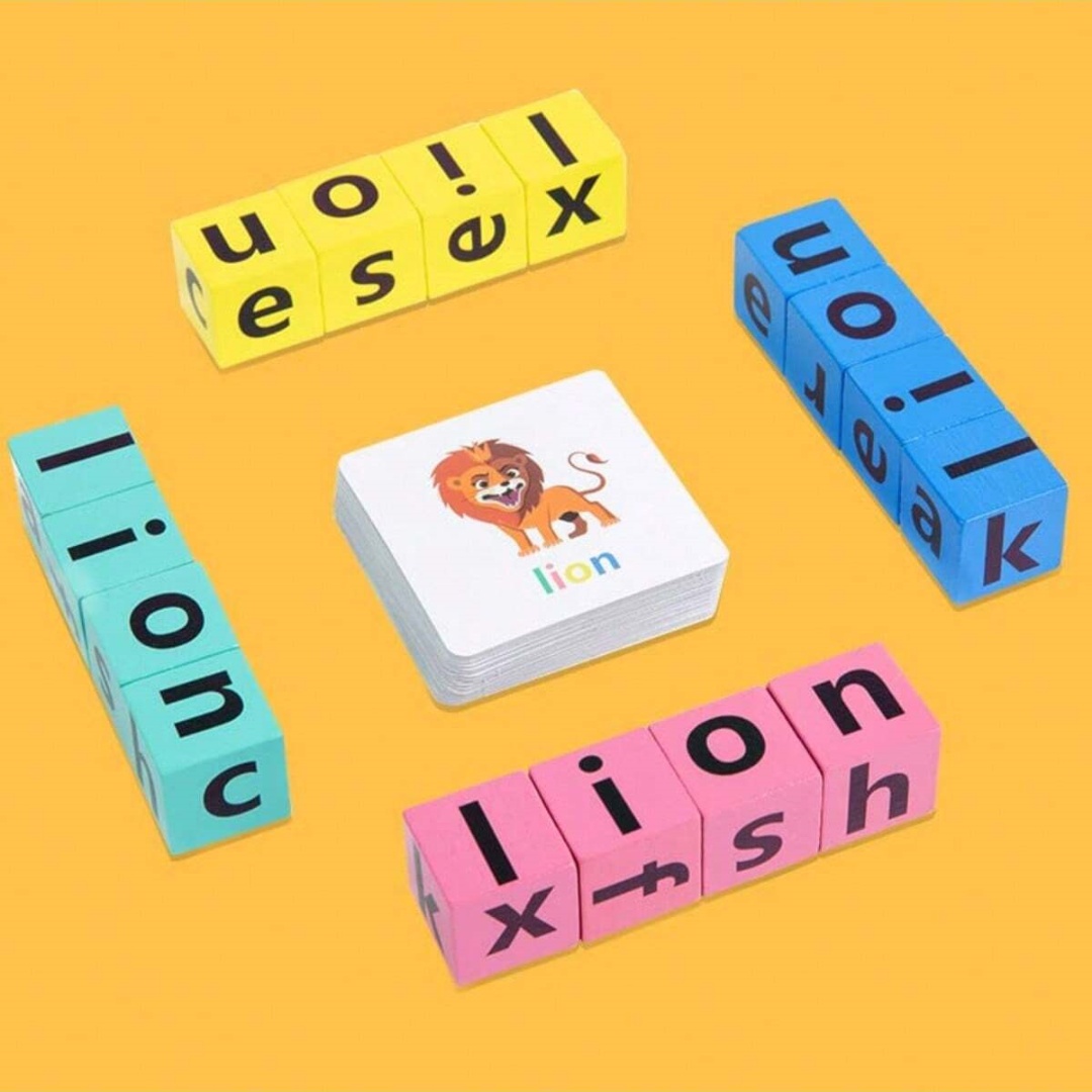 Board Game For 6 Years Old - 어린이 알파벳 철자 보드 게임, 16개의