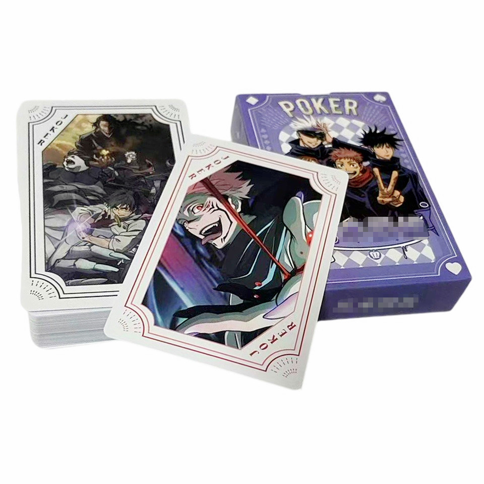 Board Game For 6 Years Old - Jujutsu Kaisen 포커 카드 놀이 보드