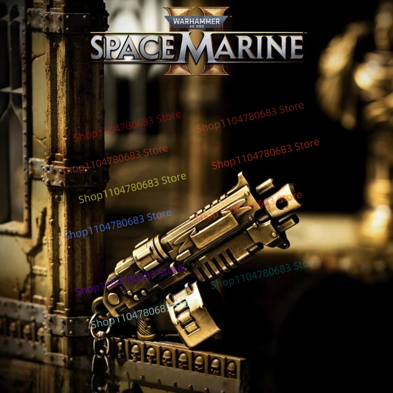 Board Game Warhammer 40K - 40K 스페이스 마린 2 볼터 키체인,