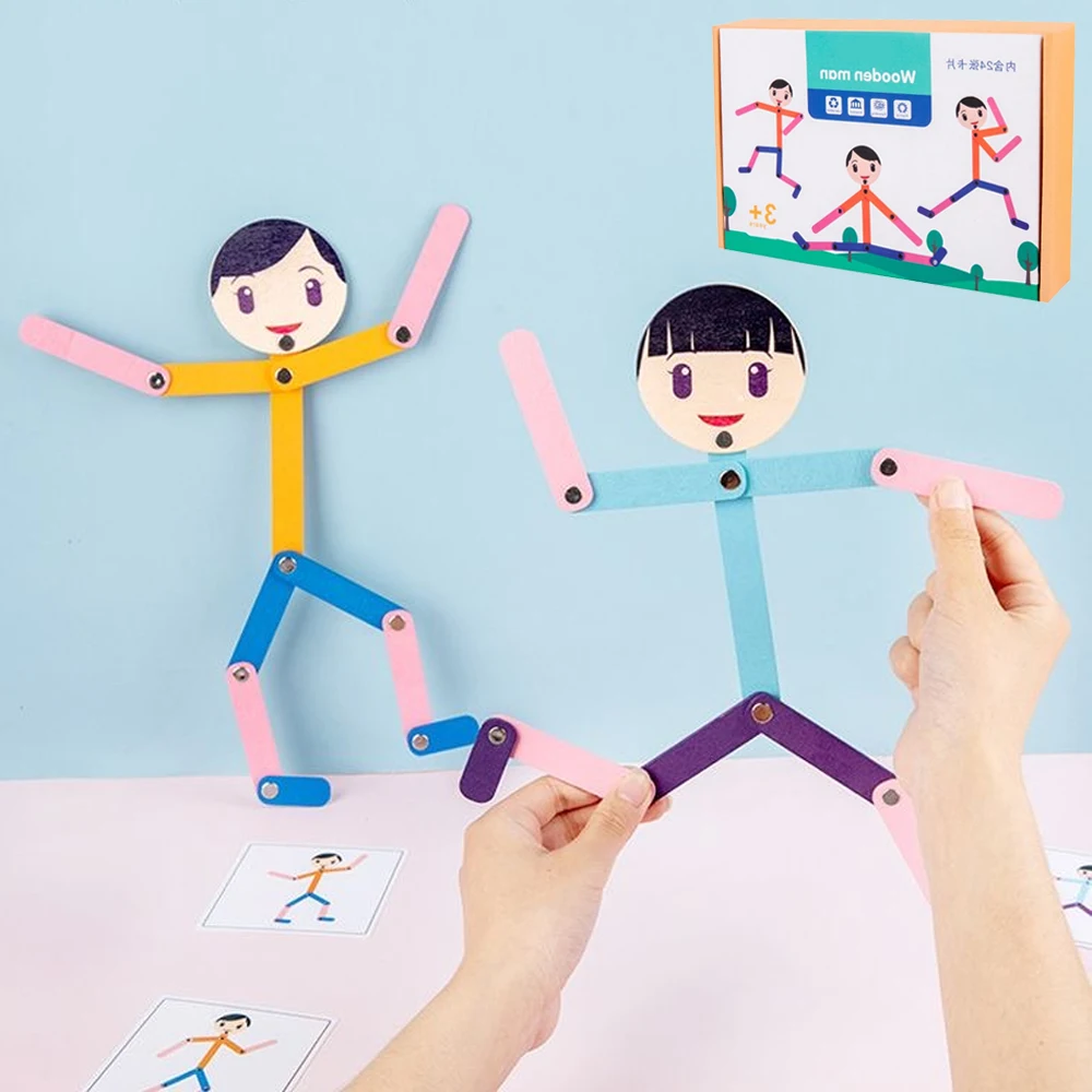 Board Game For 6 Years Old - 스포츠 나무 남자 재료 DIY 퍼즐