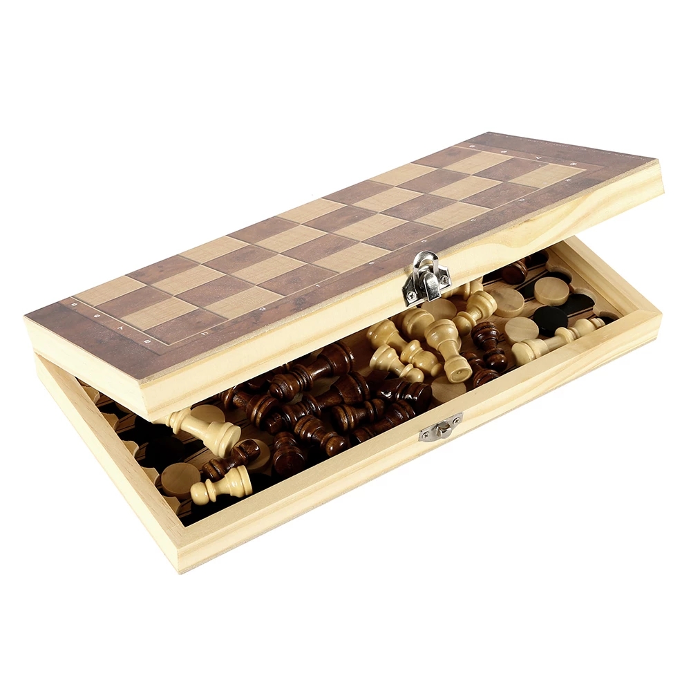 3 in 1 체스 보드, 접이식 목재 휴대용 체스 게임 - Magnetic Travel Chess 리뷰 및 가격