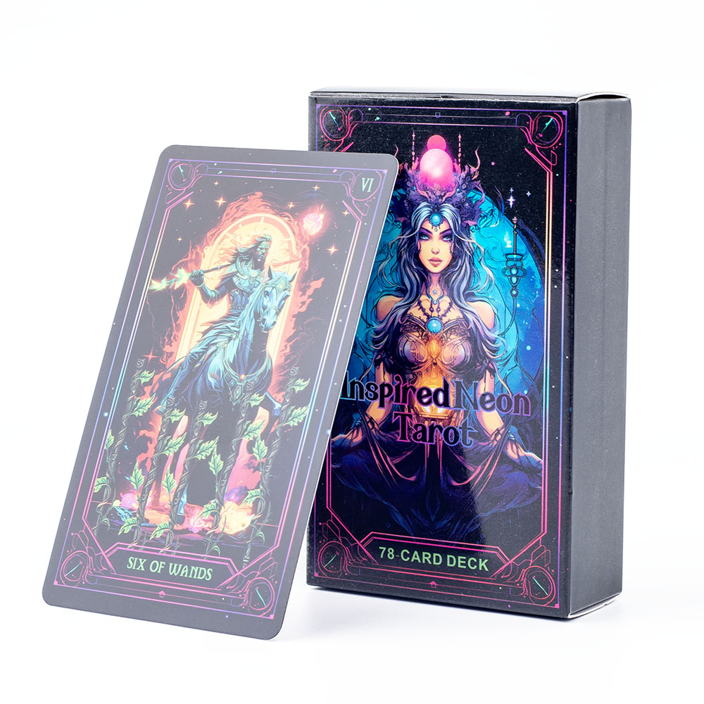 nspired 네온 타로 78 카드 데크 영어 비전 엔 - Board Game Uno 리뷰 및 가격