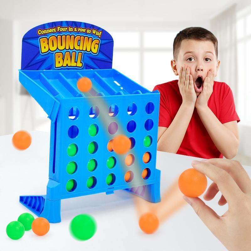 바운싱 링킹 샷 보드 게임, 커넥트 4 샷 바운스 볼  - Board Game Idea 리뷰 및 가격