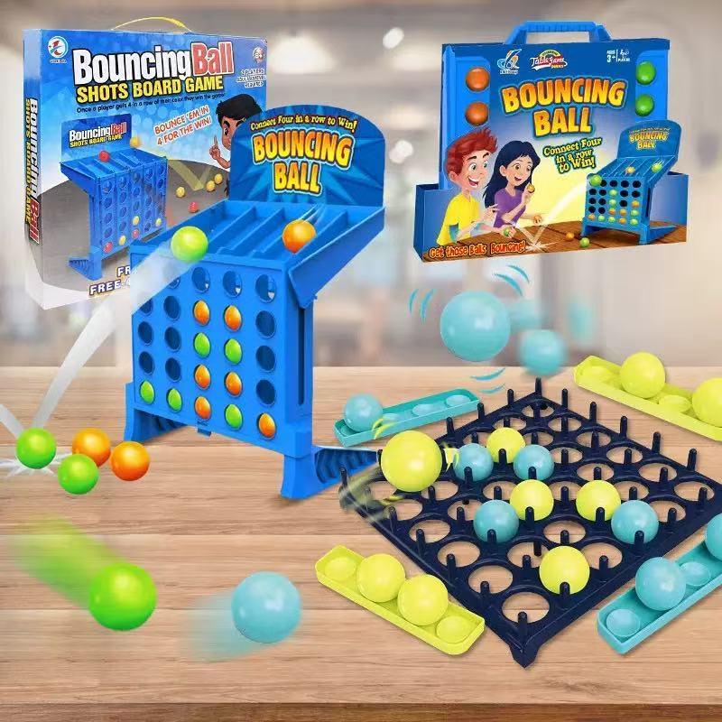 바운싱 링킹 샷 보드 게임, 커넥트 4 샷 바운스 볼  - Board Game Idea 리뷰 및 가격