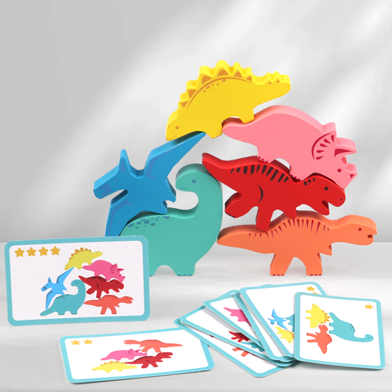 나무 균형 블록 어린이를위한 장난감 동물 공룡 빌딩 스 - Board Game For 6 Years Old 리뷰 및 가격