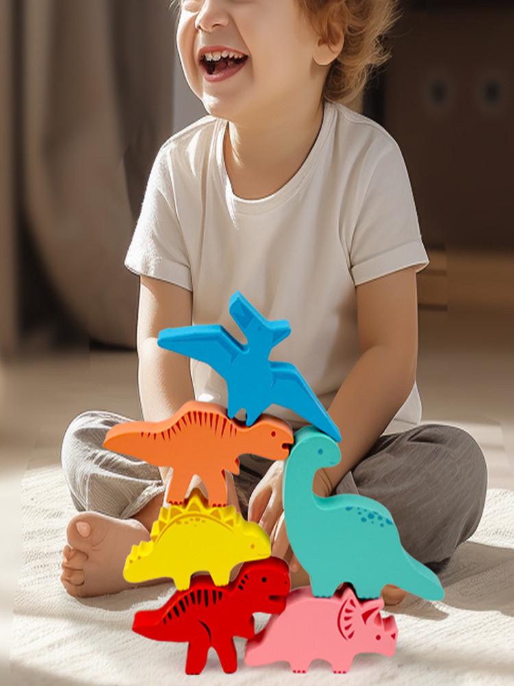 나무 균형 블록 어린이를위한 장난감 동물 공룡 빌딩 스 - Board Game For 6 Years Old 리뷰 및 가격