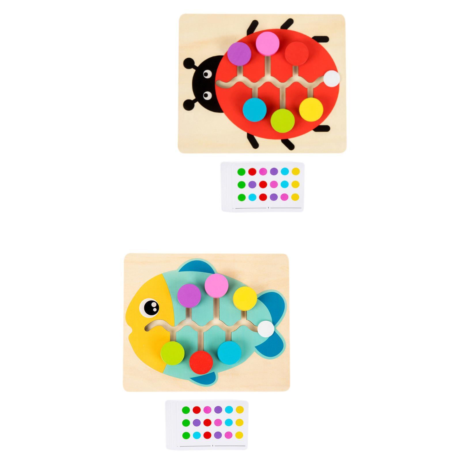 나무 색깔 맞추기 슬라이드 퍼즐 3세 4세 5세 6세  - Board Game For 6 Years Old 리뷰 및 가격