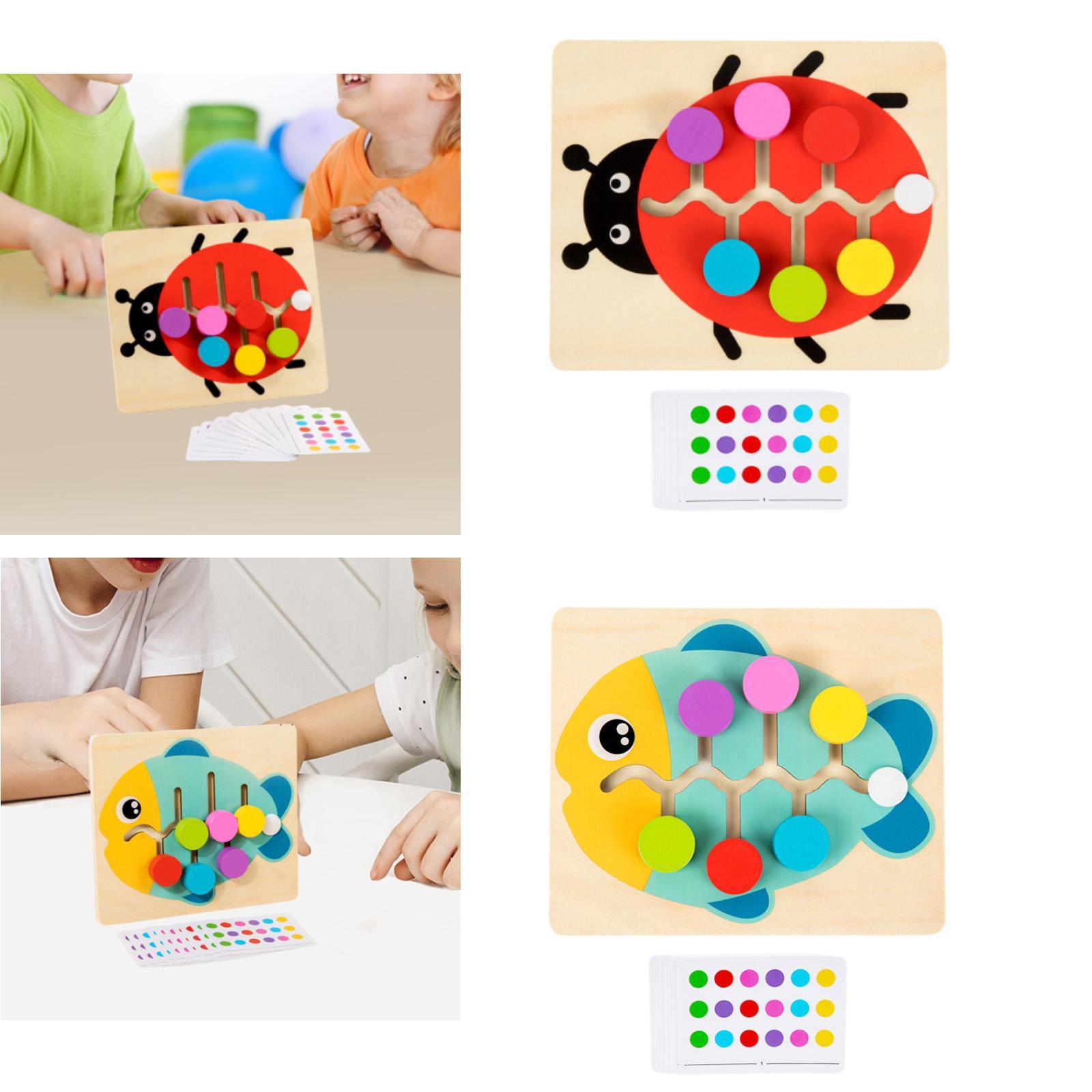 나무 색깔 맞추기 슬라이드 퍼즐 3세 4세 5세 6세  - Board Game For 6 Years Old 리뷰 및 가격