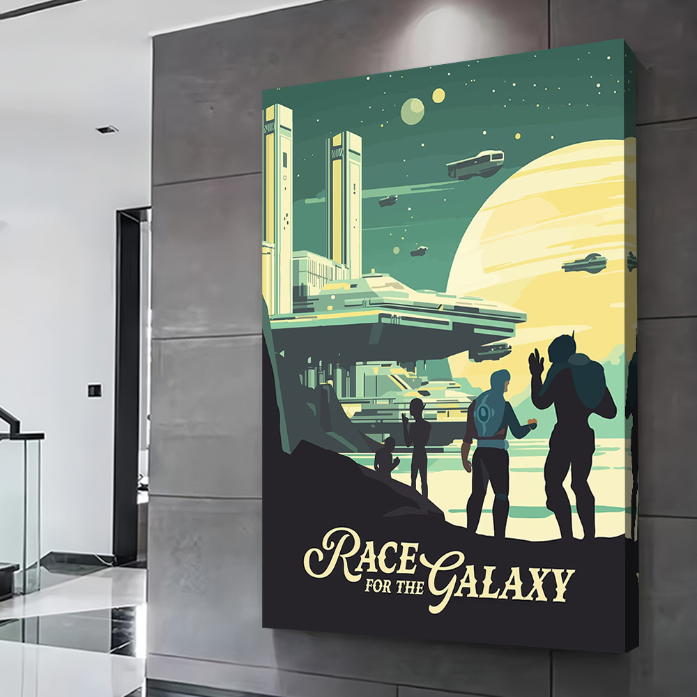 갤럭시 보드 게임에서 영감을 받은 인쇄 포스터, 맞춤형 - Board Game Inspiration 리뷰 및 가격