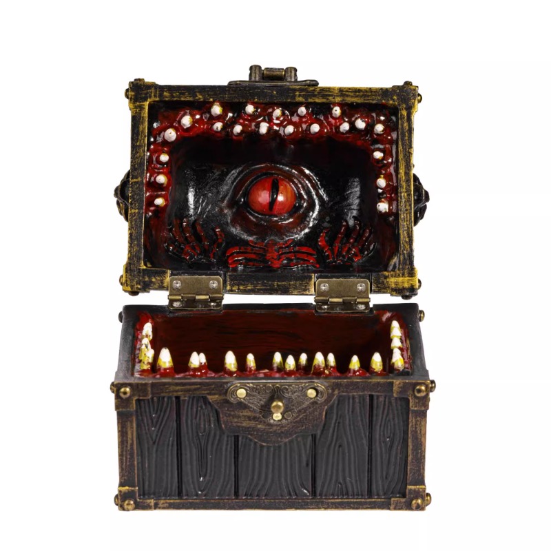 복고풍 괴물 상자 금속 공예 보드 게임 주사위 보관 상 - Board Game Monster 리뷰 및 가격
