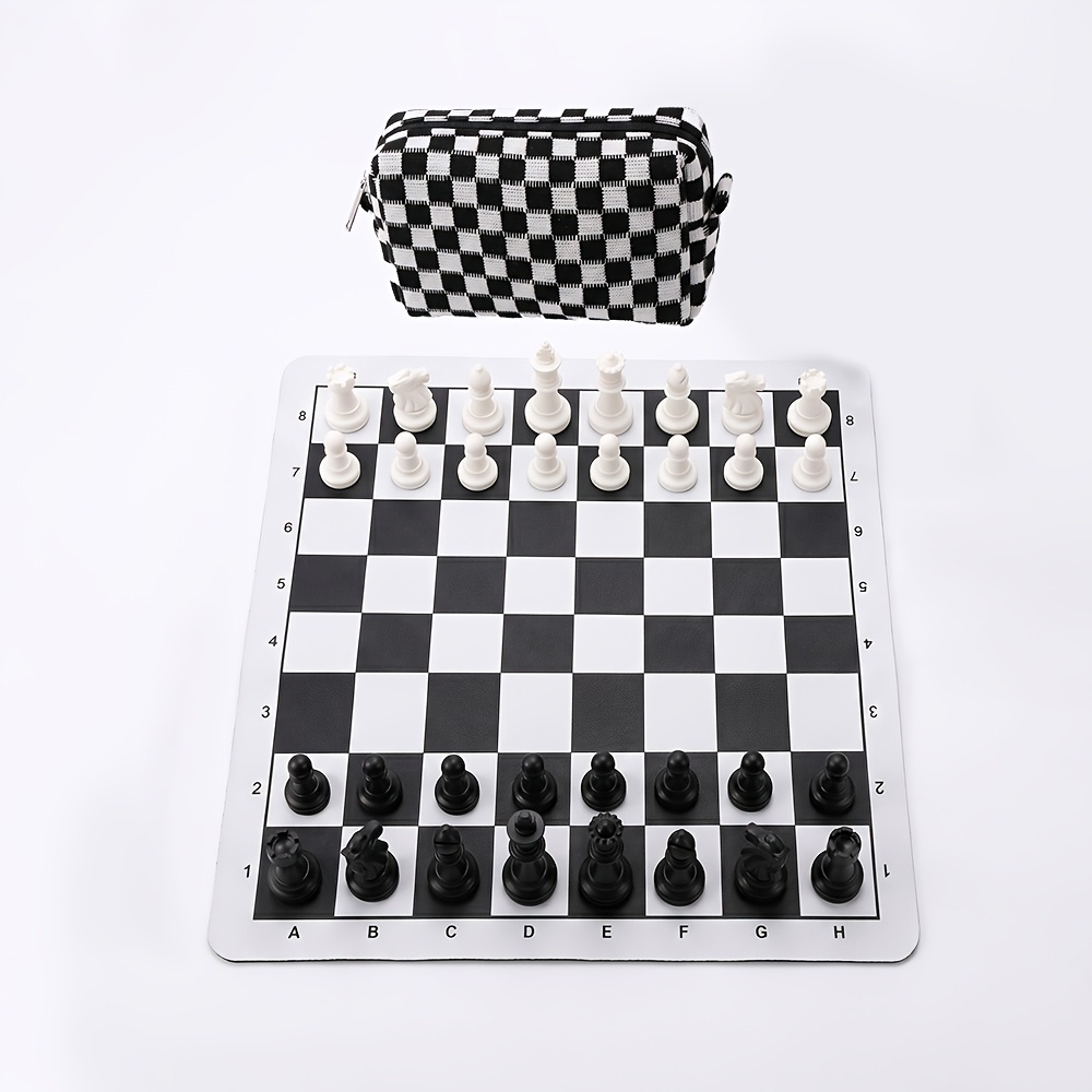 35cm/13.78인치 접이식 체스 세트, 보관 가방  - Magnetic Travel Chess 리뷰 및 가격