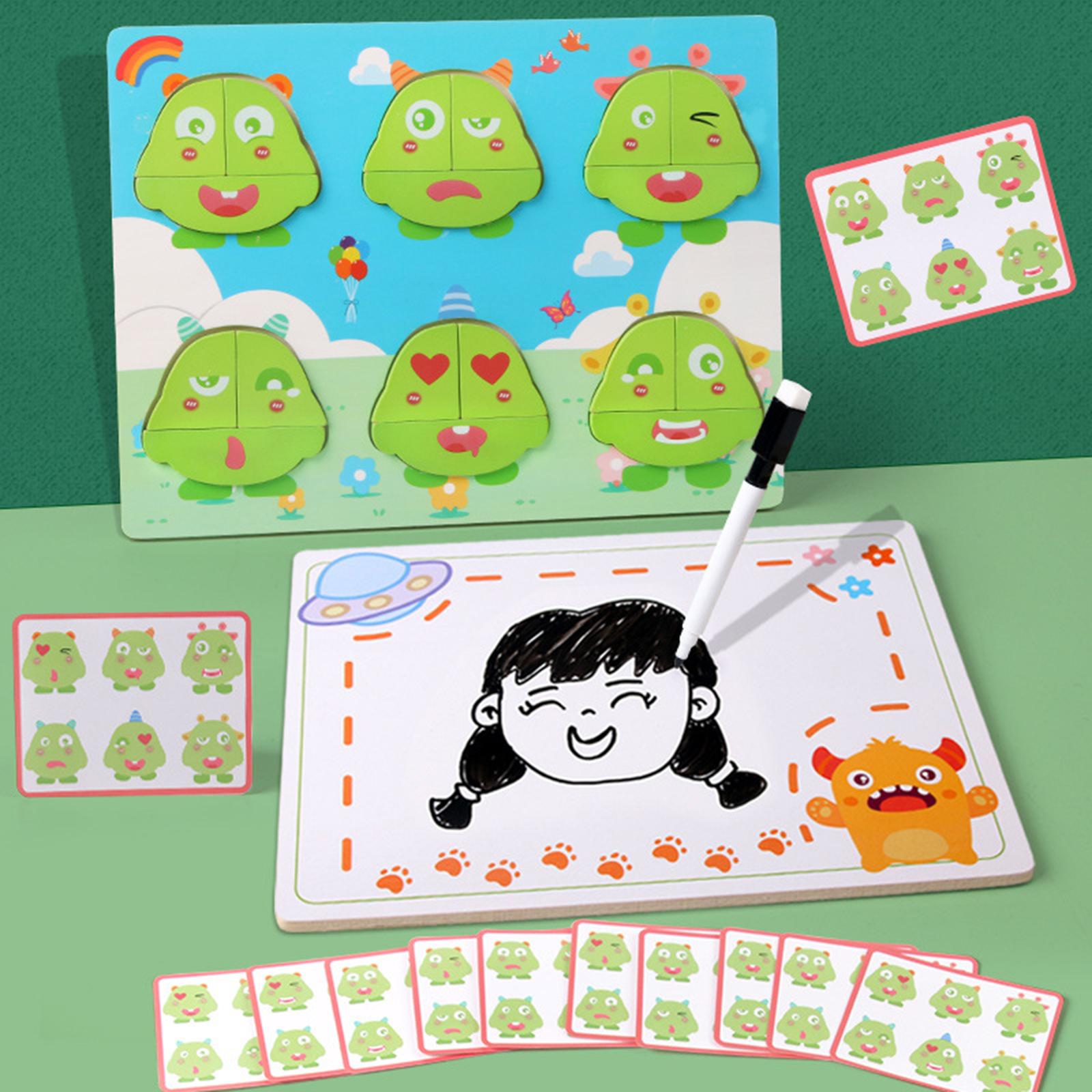 2 in 1 나무 장난감 몬테소리 장난감 인터랙티브 장 - Board Game Monster 리뷰 및 가격