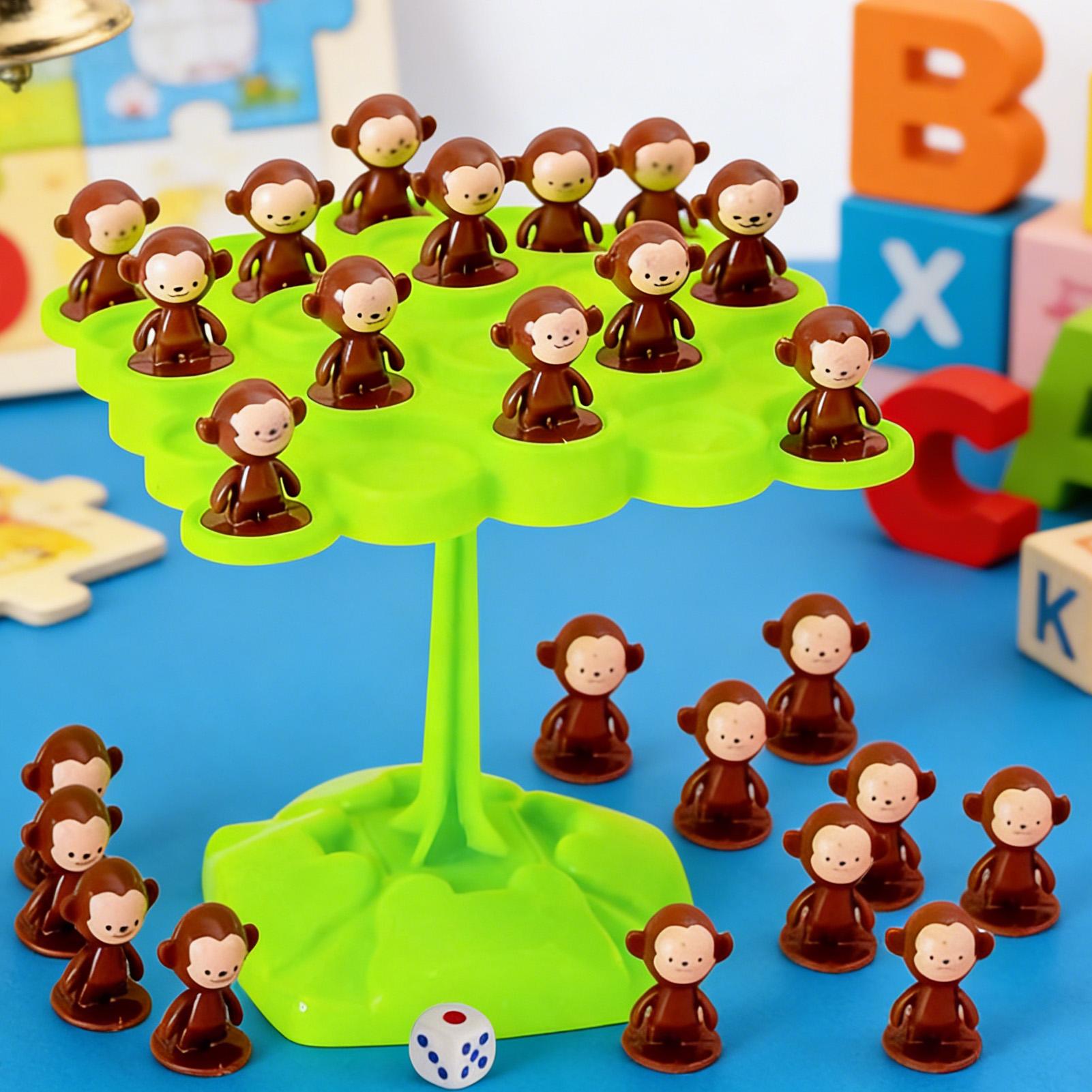 원숭이 균형 잡기 나무, 균형 감각 훈련용 어린이 장난 - Board Game For 6 Years Old 리뷰 및 가격