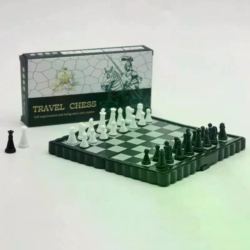 미니 자기 체스 세트 접이식 플라스틱 체스판 어린이를위 - Magnetic Travel Chess 리뷰 및 가격