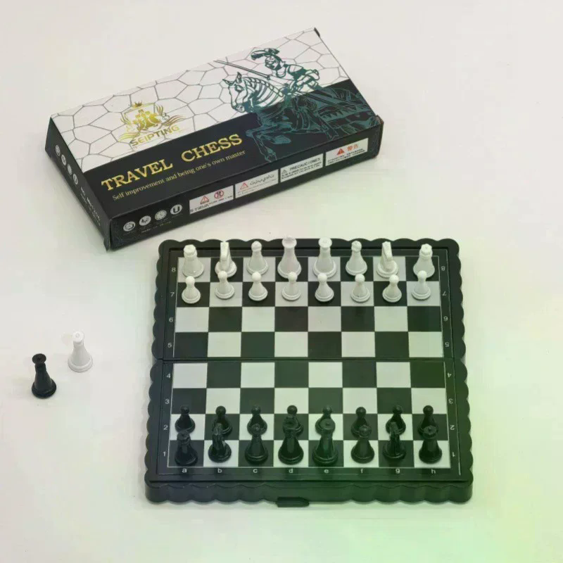 미니 자기 체스 세트 접이식 플라스틱 체스판 어린이를위 - Magnetic Travel Chess 리뷰 및 가격