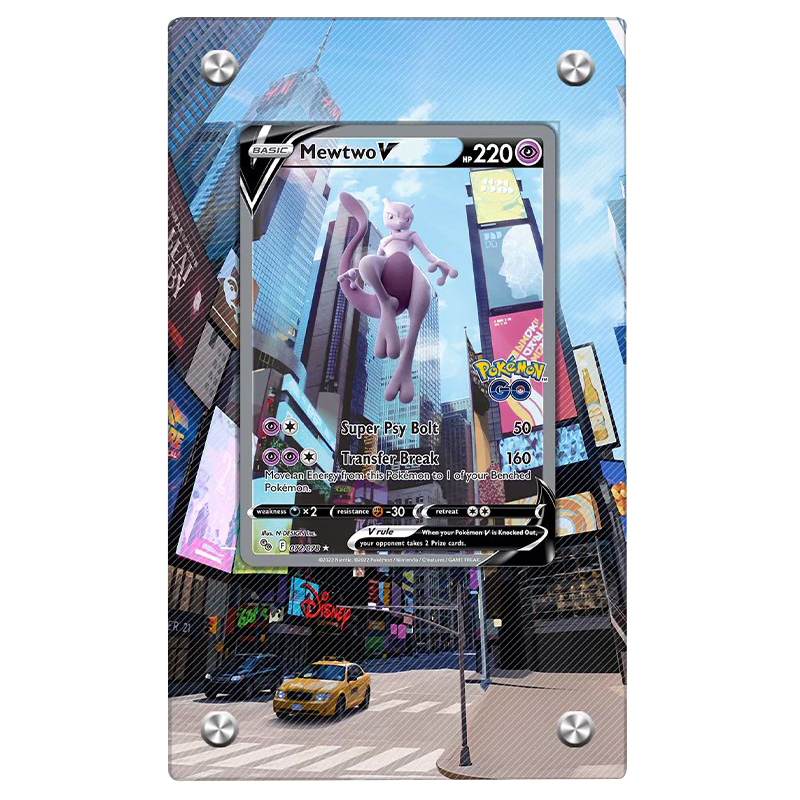새로운 포켓 몬스터 뮤츠 카드 디스플레이 스탠드 애니메 - Board Game Monster 리뷰 및 가격