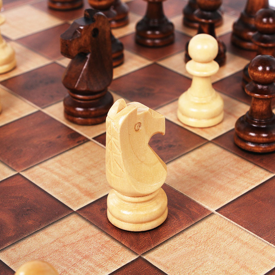 3 in 1 나무 체스 백개먼 체커 여행용 게임 세트  - Magnetic Travel Chess 리뷰 및 가격