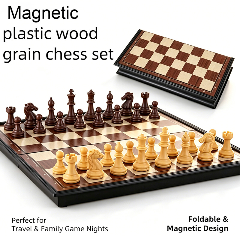 24CM 접이식 자석 체스 게임 보드 가족 모임에 이상 - Magnetic Travel Chess 리뷰 및 가격
