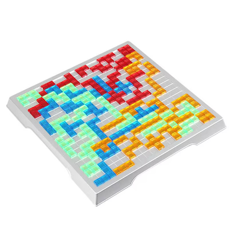 어린이 지적 퍼즐 전략 보드 교육 장난감 컬러 사각형  - Board Game For 6 Years Old 리뷰 및 가격