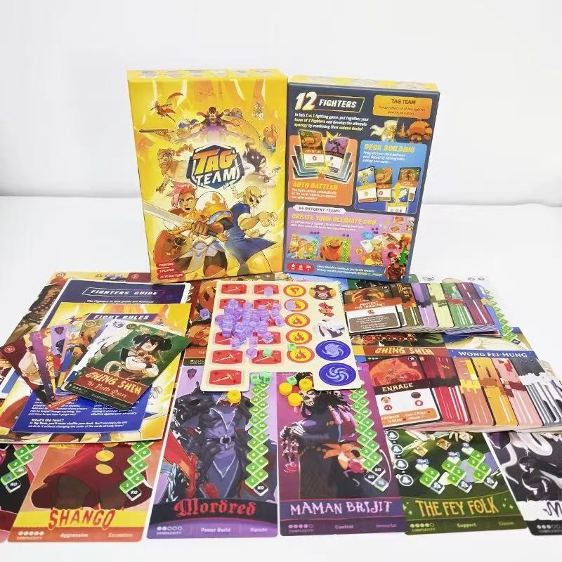 태그 팀 - 카드 게임 |   빠른 속도의 결투, 놀라 - Board Game Organization 리뷰 및 가격
